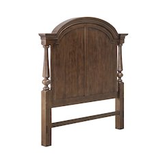 Arden Road Queen Arched Poster Bed Headboard - Satin Cherry
