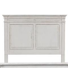 Abbey Park Queen Panel Headboard in Antique White
