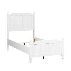 Cottage View Twin Panel Bed in White