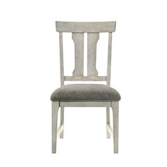 Hallendale Splat Back Side Chair (RTA) - Gravel Wash