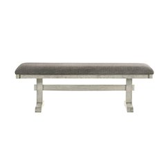 Hallendale Uph Dining Bench (RTA) - Gravel Wash