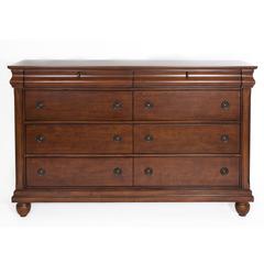 Rustic Traditions 8 Drawer Dresser in Rustic Cherry