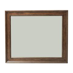 Rustic Traditions Landscape Mirror in Rustic Cherry