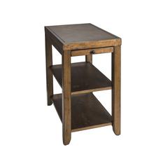 Mitchell Chair Side Table in Nutmeg