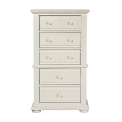Summer House I Lingerie Chest in Oyster White