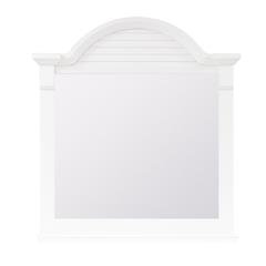 Summer House I Mirror in Oyster White