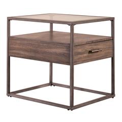 Jamestown End Table in Tobacco