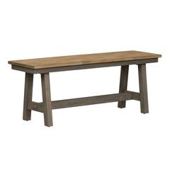 Lindsey Farm Backless Bench (RTA) in Gray