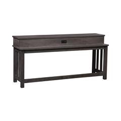 Tanners Creek Console Bar Table in Graystone