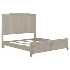 New Haven King Panel Bed Frame - Sanctuary White