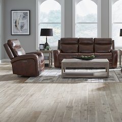 Blair Blair Sofa & Recliner - Cognac Leather