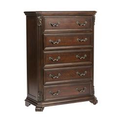 Messina Estates 5 Drawer Chest in Cognac
