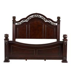 Messina Estates King California Poster Bed in Cognac