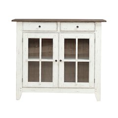 Al Fresco Server Cabinet for Dining Room - Graphite & Whitestone
