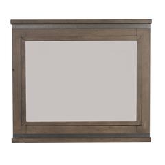 Thornwood Hills Mirror in Rock Beaten Brown w/ Saw Cuts