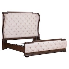 Provence Park Queen Shelter Bed Frame - Chateau Brown