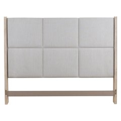 Brentwood King Upholstered Panel Bed Headboard - Sandstone
