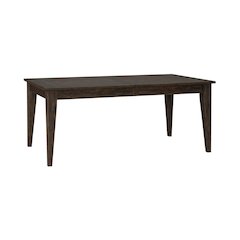 Midland Falls 7 Piece Rectangular Table Set in Rustic Brown color