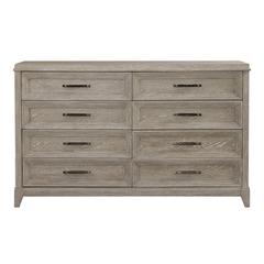 Belmar 8 Drawer Dresser in Washed Taupe