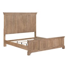 Haven Hills Queen Panel Bed Frame - Camel Beige