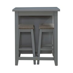 Brook Creek 3 Piece Counter Set - Gray