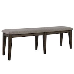 Brown Dining Bench – Solid Wood Bench for Dining Table with Storage