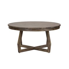Gray Poplar Cocktail Table for Living Room, Center Table, Living Room Table