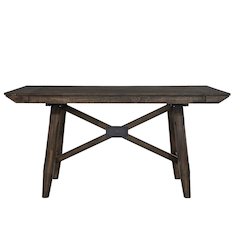 Brown Rectangular Coffee Table – Elegant Living Room Coffee Table Design