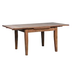 Treasures 5 Piece Retractable Table Set in Rubberwood Solids & Oak Veneers