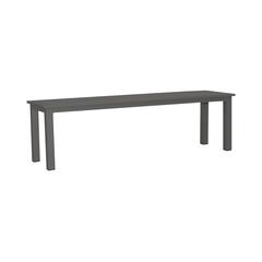 Outdoor Dining Bench - Granite Transitional Grey in Granite Finish