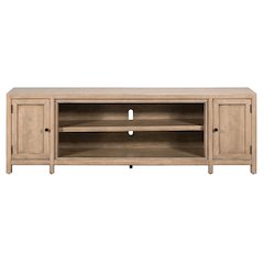 Proximity Place 82 Inch TV Console - Barley Buff Birch Wood
