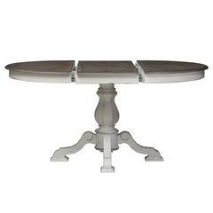 Magnolia Manor Pedestal Table in Antique White