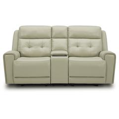 Dual Reclining Loveseat w/ Console, Power Headrest, Lumbar with Zero Gravity