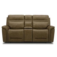 Dual Reclining Loveseat w/ Console, Power Headrest, Lumbar with Zero Gravity