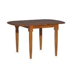 Creations 5 Piece Drop Leaf Set in Rubberwood Solids