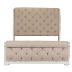 Abbey Park King California Sleigh Bed, Dresser & Mirror