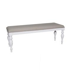 Summer House Bench (RTA) in Oyster White