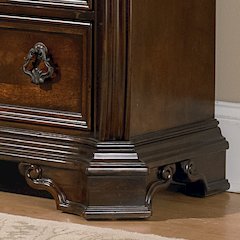 Arbor Place King Sleigh Bed, Dresser & Mirror, Chest