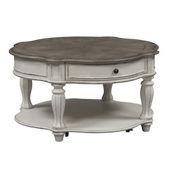 Magnolia Manor 3 Piece Set (1-Cocktail 2-End Tables)