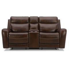 Power Dual Reclining Loveseat w/ Console, Power Headrest and Zero Gravity