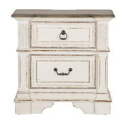 King California Panel Bed, Dresser & Mirror, Night Stand