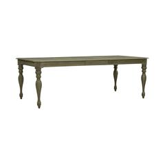 Magnolia Manor Rectangular Leg Table in Weathered Bisque
