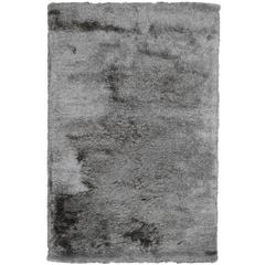 Collins Hand-woven Shag Area Rug  Dark Gray 5X8