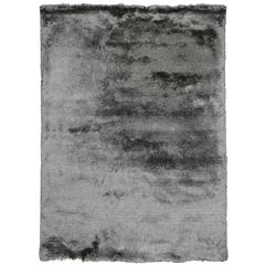 Collins Hand-woven Shag Area Rug  Dark Gray 9x12