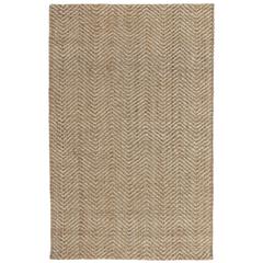 Chevron Handwoven Jute Area Rug by Kosas Home