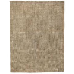 Chevron Handwoven Jute Area Rug by Kosas Home