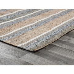 Elodie Natural Blue Multi, Handwoven Area Rug by Kosas Home