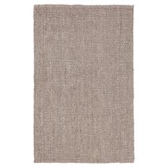 Annello Handspun Jute Area Rug Oatmeal Beige by Kosas Home