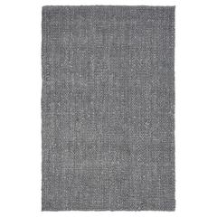 Annello Handspun Jute Area Rug by Kosas Home, Blue Charcoal