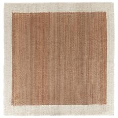 Frame Natural Jute Area Rug by Kosas Home